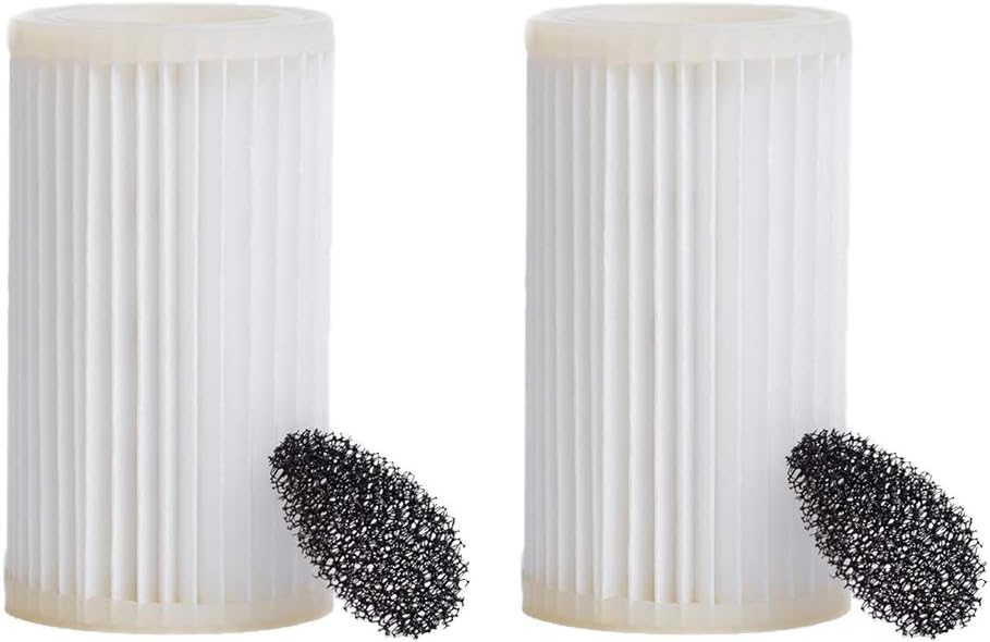 2 Pack Filter Kit for Vax U88-W1-P/U88-W1-B Vacuum Cleaners (compares to Type 61, 1-1-132045-00). Genuine Green Label Product