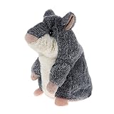 DK FENG Talking Hamster Repeats What You Say Electronic Pet Talking Plush Buddy Mouse for Child Kids Toys Gift