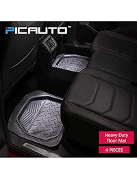 DriveComforts PIC AUTO   Alfombrillas universales de goma para coche, SUV, furgoneta y camiones