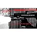 PowerTac Warrior Gen 3 1050 Lumens LED (CREE XM-L2 U2) Tactical Flashlight with Clip-On hard shell Holster and LegionArms CR123A Batteries