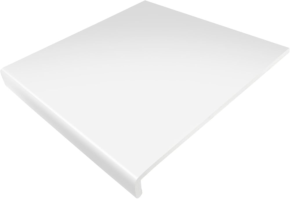 Eurocell 300mm White UPVC Window Board Cill Cover 1.25m 9mm Thick Plastic Sill