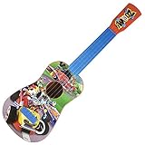 Disney Mickey Mouse Clubhouse Music Play Guitar | 4 Real Guitar String | 24 Inches long - Ukulele Size | Kids Toy Gift
