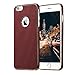 iPhone 6 Case iPhone 6s Case,Mosafe Ultra-thin Hybrid Woven Leather Texture TPU Protective Skin Case Cover for Apple iPhone 6 Apple iPhone 6s 4.7 Inch(Wine Red)