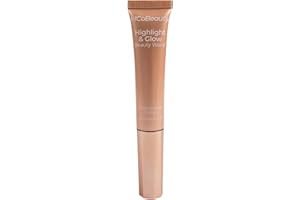 MCoBeauty Highlight & Glow Beauty Wand, Champagne Glow, Luminous Highlight for Radiance Skin, Vegan, Cruelty Free Cosmetics
