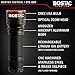 BOSTAC™ BTZ-50R Rechargeable Tactical Flashlight - Professional Hand Held Light with Zoom Reflector, CREE USA LED Bulb, 3,200 Effective Lumens, Sealed Against Solvents, 3500Mah 26650 Battery