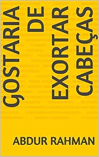 Livro Gostaria de exortar cabeças