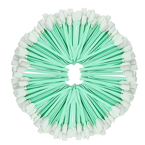image for CAMWAY 200pcs Solvent Cleaning Sponge Swabs PP Stick Inkjet Printer, P