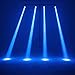 Pin Spot Beam Light 3W White Lighting LED Min Stage Track Light for Kid’s Theater Family Party Wedding Pub Club Show (White 4PCS)
