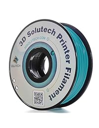 3d solutech Teal Azul 1.75 mm ABS Filamento Impresora 3d 2,2 lb (1.0kg) 100  EE. UU.