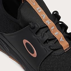 Oakley Men's Dry Sole Sneaker, Blackout, 5