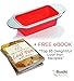 Premium Non-Stick Silicone Bread Loaf Pan, 9x5 Inches – Heavy-Duty Steel Frame, Non-Toxic, BPA & PFOA Free – Perfect for Pound Cakes, Breads, & More.