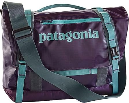 patagonia black messenger bag