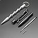 2PCS Tactical Pen for Self Defense Key Chain, Practical Multitool, Glass Window Breaker, Bottle Opener, Great Pen Writes Smoothly, Ink Cartridge Refills, Shirt Pocket Clip, Easy to Use