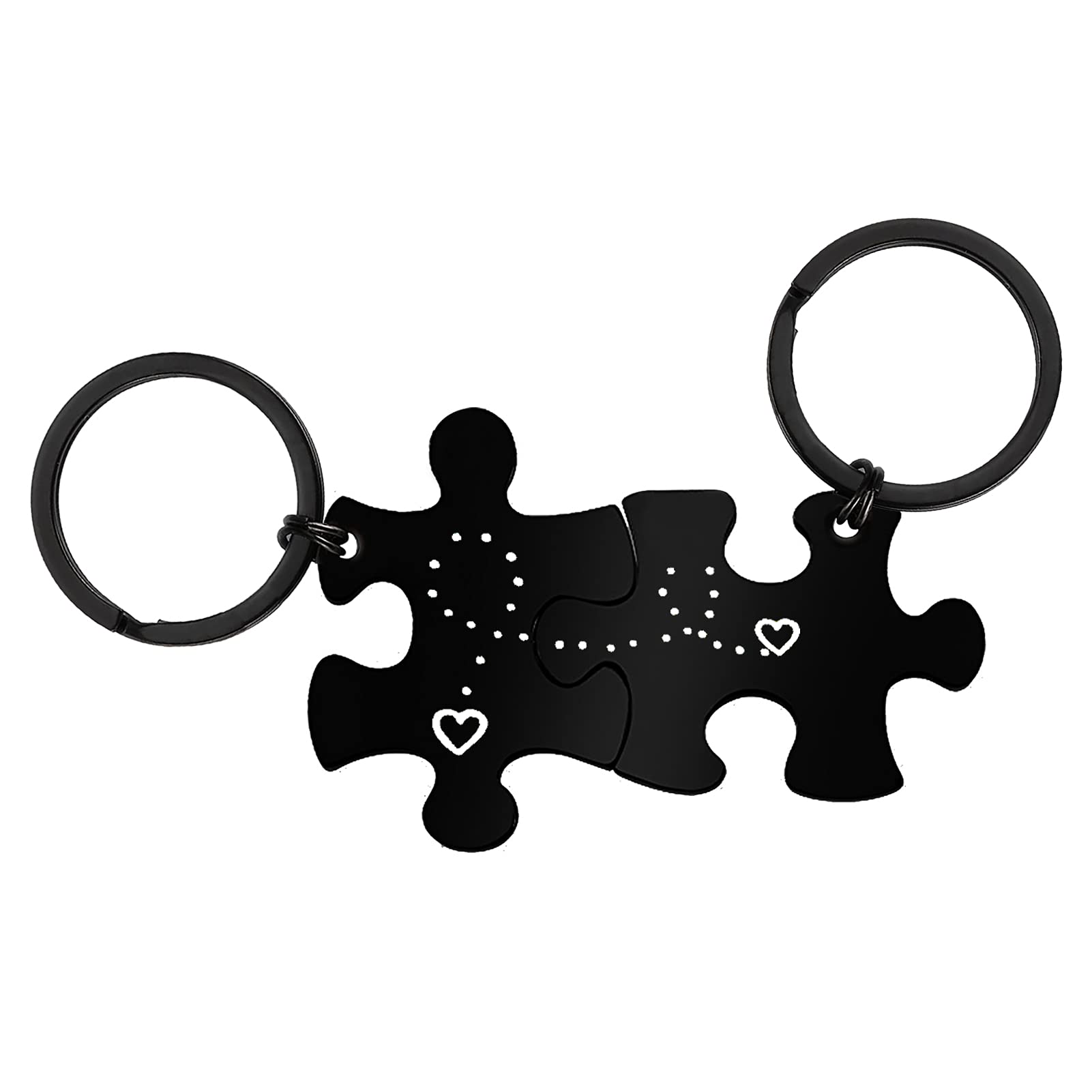 Ximalun Valentines Day Gifts Couple Keyring Gifts for Boyfriend Girlfriend Husband Wife Long Distance Relationship Gift Christmas Birthday Gift Anniversary Presents for Couple