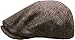 KBL-101 DBR L/XL Mixed Herringbone Ascot Ivy Newsboy Hat