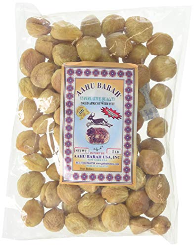 Aahu Barah Dry Apricots with Pit, 1 Pound - Thumbnail 4