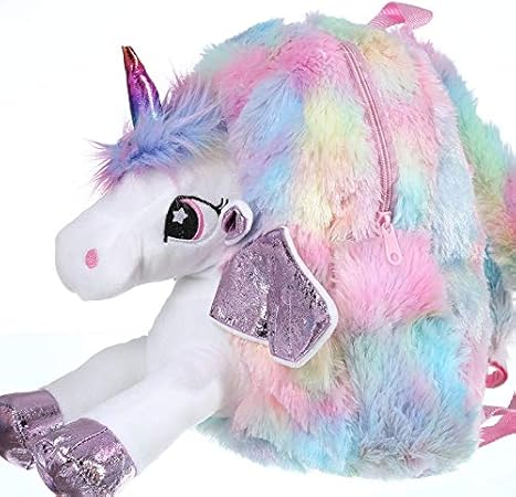 FunBlast Unicorn Soft Bag for Kids | School, Picnic Bag for Baby Boys|Girls, Cute Soft Bags for Children