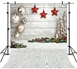 OUYIDA 10X10FT Seamless Christmas theme CP Pictorial Cloth Photography Background Computer-Printed Vinyl Backdrop SD768A