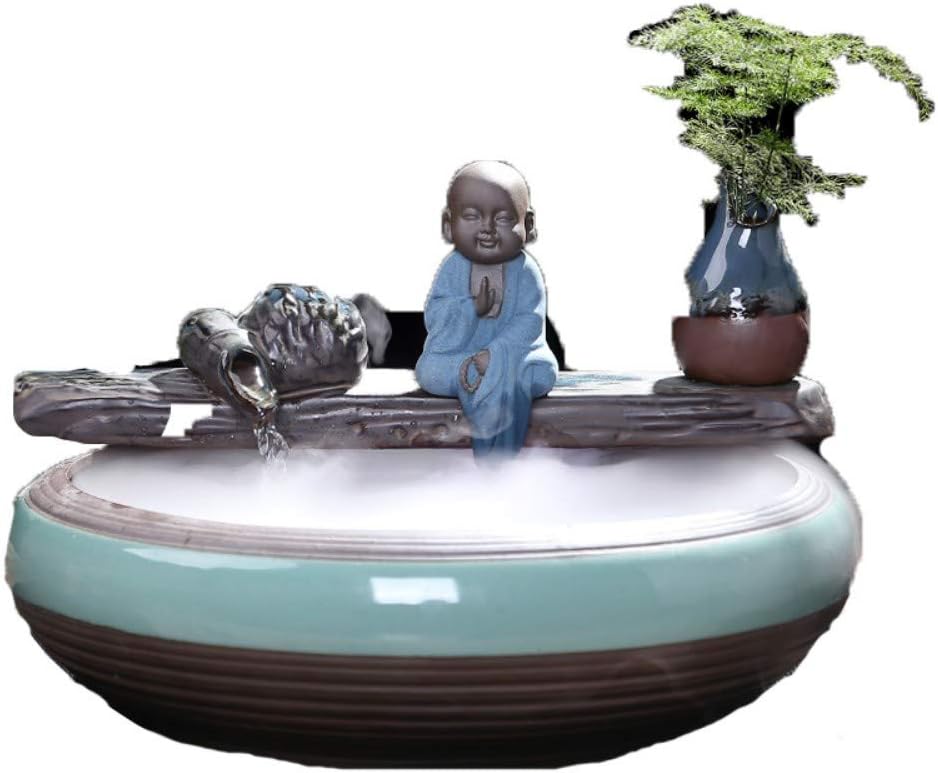 ZKPDX Agua Corriente Adornos Decoración De Escritorio Purificador ...