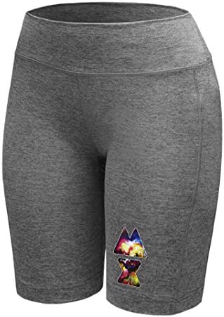 Sysuser Women's Mylo Xyloto Mid Thigh Yoga Workout Legging Shorts