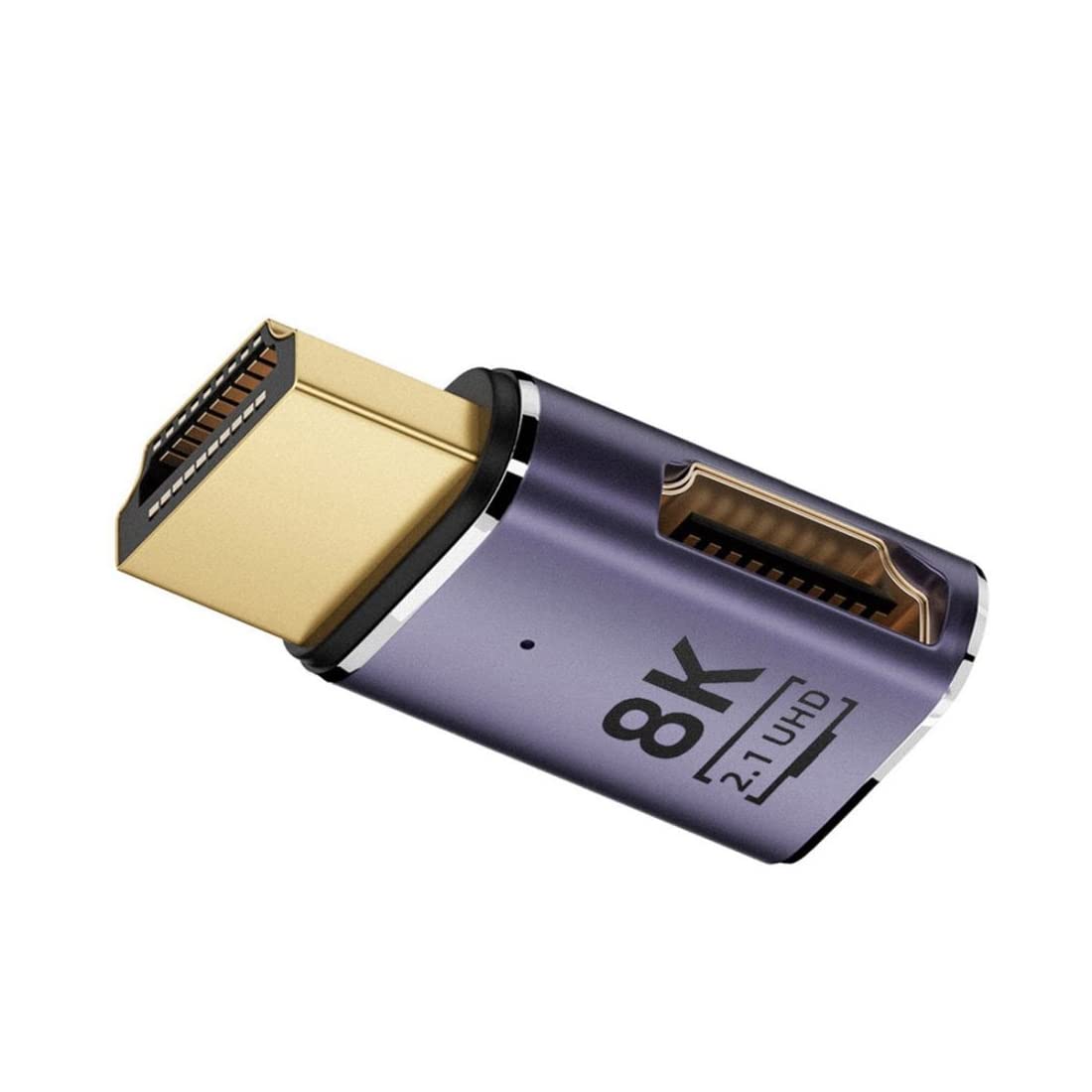 chenyang CY HDMI 2.1 Converter Adapter,HDMI Male to Female Straight Right Side UHD Extension Converter Adapter Support 8K 60hz HDTV