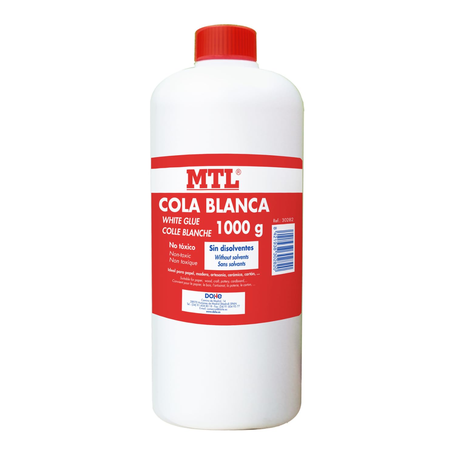 1 Litre Multi -Purpose White Tail Jar