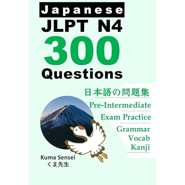 Japanese JLPT N3 300 Questions 日本語の問題300問: for Intermediate