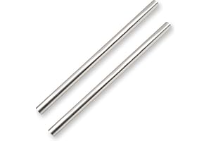 FGJQEFG 2.5 Inch Straight DIY Custom Mandrel Exhaust Pipe Tube Pipe, 40 Inch Length, 2.5'' OD Mandrel Straight Pipe, T304 Sta
