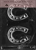 HORSESHOE chocolate candy mold Cowboy Boots Chocolate candy mold with Copywrited molding Instructions