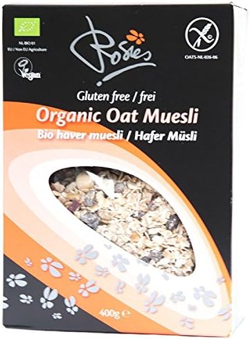 Rosies Organic Oat Museli Gluten Free 400g (Pack of 2)