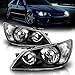 AmeriLite Replacement Projector Headlights Black For 01-05 Lexus IS 300 - Passenger and Driver Side
