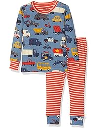 Hatley Baby Boys algodón orgánico de manga larga Mini conjunto de pijama