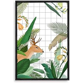 SIGNFORD Framed Canvas Home Artwork Decoration Nordic Style...