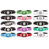 Ion Bracelet By Infinity Pro - Ion Core Power Band Over 4000 Negative Ions Best for Sleep, Energy, Balance, Focus, Golf, Sport. Men or Women. Pure Black Tourmaline Infused Ionic and Energetic Silicone Health Wristband for Maximum Performance. UK Tested.