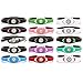 Ion Bracelet By Infinity Pro - Ion Core Power Band Over 4000 Negative Ions Best for Sleep, Energy, Balance, Focus, Golf, Sport. Men or Women. Pure Black Tourmaline Infused Ionic and Energetic Silicone Health Wristband for Maximum Performance. UK Tested.