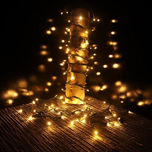 Grand Decor LED Christmas Mini Light Set 50 Count 5MM Conical Wide