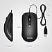 VicTsing 4-Button Wired USB Optical Mouse with 5ft Cord, Computer Mouse with 3 Adjustable DPI Level (1000/1600/2000), Compatible with PC, Mac, Desktop and Laptop- Black