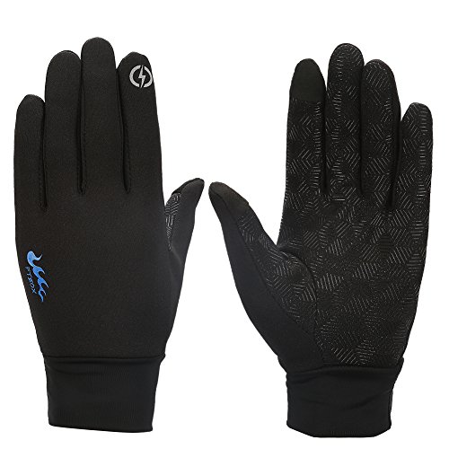 Touch Gloves Touch Screen Gloves Rock Climbing Winter Gloves ,Suitable For Men And Women Outdoors Sport running Gloves (Black, M) - Thumbnail 7