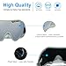Sleeping Mask for Men and Women,Adjustable 3D Contoured Eye Mask Eye Shade,Blocking Light Blindfold Sleep Mask No Pressure on Your Eyelids Great for Sleeping,Travel,Nap,Shift Work,Meditation