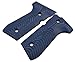 EXEL G10 Grips for Beretta 92/96, Super Slim Full Size, Wave Texture, Cool Hand Brand, Gun Grips Screws Included, Blue/Black