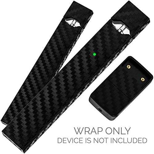 StickerSonic Skin Decal for Pax JUUL (Carbon Fiber Black)