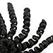 Leeven 3 Pcs Wand Curly Braids 8 Inch Natural Black Jamaican Bounce African Collection Crochet Braiding Twist Hair 20 Strands 1B