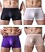 WINDAY Men Briefs Breathable Ice Silk Boxer Bikinis and Briefs N05