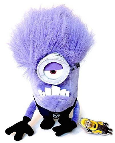 Universal Studios Despicable Me Minions Mayhem Exclusive Purple One Eye Evil Minion Plush Stuffed Animal 12