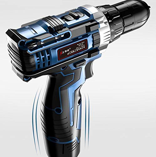 KUANDARYJ Akku-Schlagbohrschrauber, Akkubohrschrauber mit LED Licht Akku-Bohrschrauber/Akkuschrauber Starke Motivation… – Bild 4