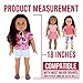 PZAS Toys 18 Outfit Set, Compatible with 18 Inch Dolls