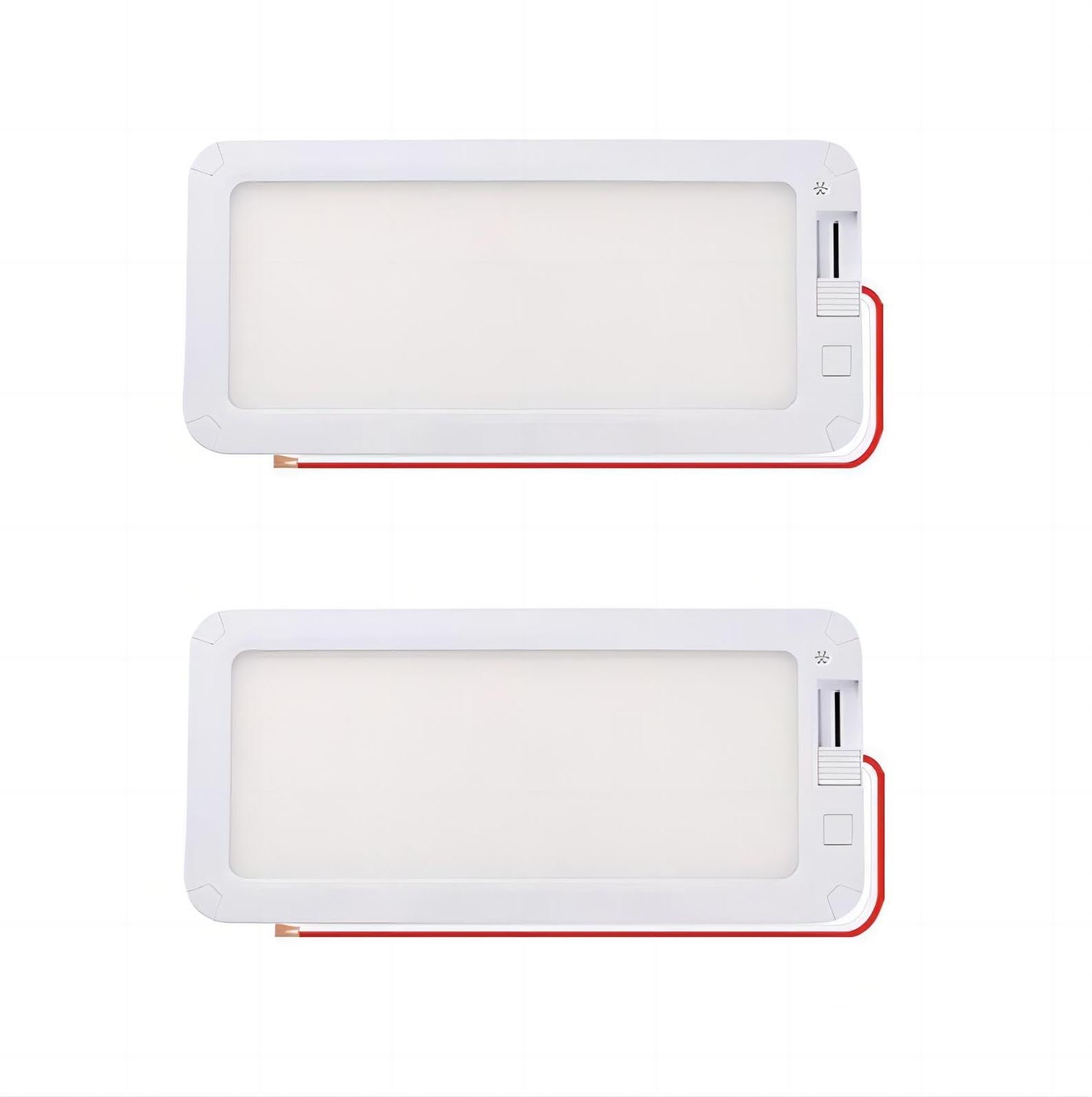 Photo 1 of KONPWAY 12 Volt LED RV Lights - Dimmable 3 Color Temperature, 10W 1000LM RV Lights Interior for Campers, Boats, Trailers - Pack of 2