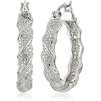 Olivia Welles Orecchini A Cerchio Oro Con Frange Colorate – Design A Spirale, Gioielli Alla Moda, Regalo Per Donna - 4