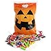 JOYIN 72 Pcs Halloween Pumpkin Goodie Bags for Kids Trick-or-Treat, Halloween Trick or Treat Bags Plastic Pumpkin Candy Bags for Halloween Party Favors Party Supplies, Halloween Treats