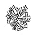 50 PCS Silver Metal Sewing Quilting Thimbles for DIY Craft Finger Protector